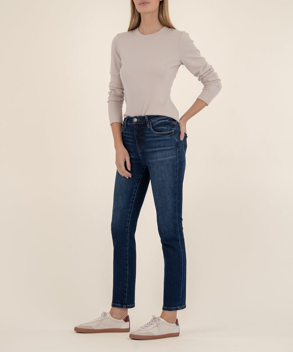 Kut from the Kloth Reese Straight Leg Enchanted Wash Sized 10
